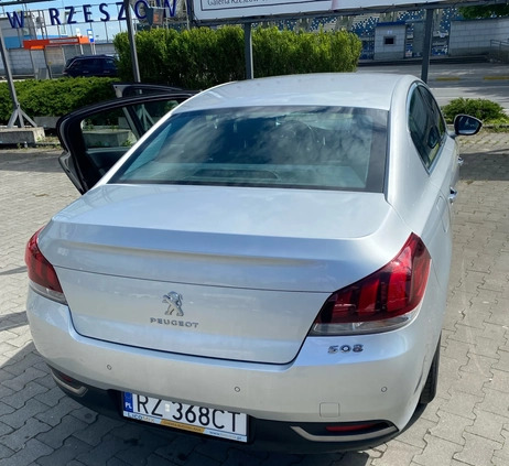 Peugeot 508 cena 47500 przebieg: 153000, rok produkcji 2016 z Zgorzelec małe 56